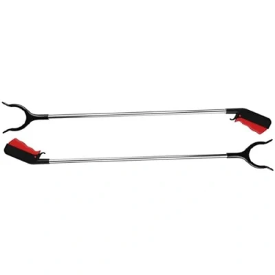 Imagen de Herramienta de Alcance Agarre 30/60 cm, 2 Piezas Extensor Extensión Brazo Recogedor Tiro Plegable, Garra para Recoger Basura Niños (Size : 59cm/23.6inch)
