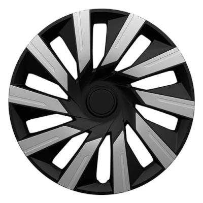 Imagen de J TEC Tecna J15552 Tapacubos 15in negro, plata