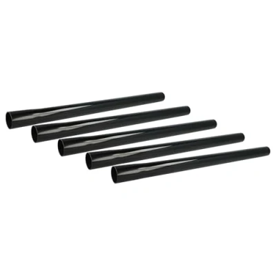 Imagen de vhbw 5x Tubo aspirador universal compatible con Bosch UniversalVac 15, EasyVac 3, AdvancedVac 20 aspiradora conexión de 32 mm, 50 cm, negro