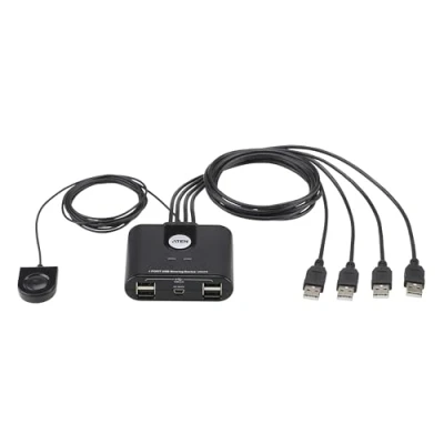 Imagen de Conmutador De 4 Puertos Usb 2.0 Periféricos Aten