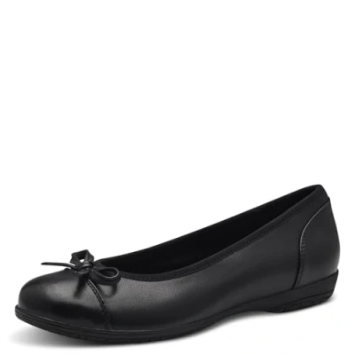 Imagen de Jana Bailarina para Mujer 8 22168 43, Zapatos Tipo Ballet, Negro, 37 EU Ancho