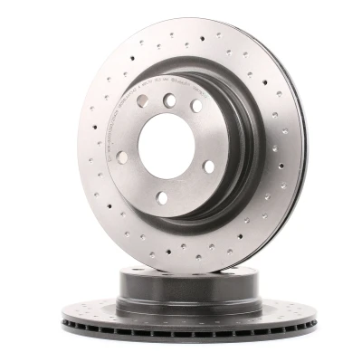 Imagen de BREMBO XTRA LINE 09.9793.1X Disco de freno 300 20 5 perforado/ventil. int. revestido altamente carbonizado con tornillos BMW: 1 Hatchback, 3 Coupé