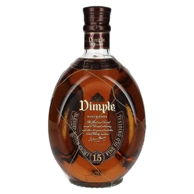 Imagen de Dimple 15 Years Old Blended Scotch Whisky 43% Vol. 1l in Giftbox