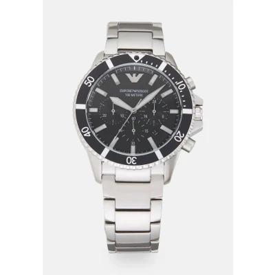 Imagen de Emporio Armani Diver Cronógrafo silvercoloured, Hombre, Talla: One Size, Silver coloured