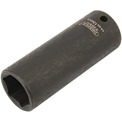 Imagen de Draper 406D mm cuadrada HI TORQ 6 punto vaso de impacto profundo, azul, 13 1/4 inch