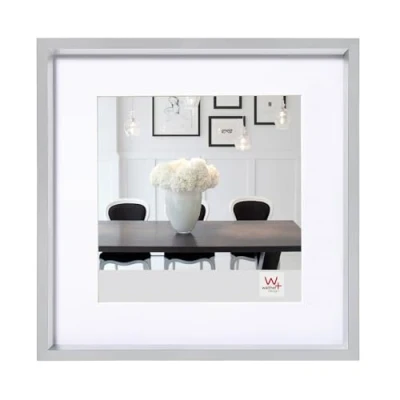 Imagen de Walther Design ES330S Steel Style, Marco De Plástico, 30x30 cm, Plata