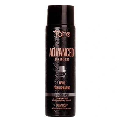 Imagen de Tahe Advanced Barber Champú de Uso Diario Nº101 Fresh para todo tipo cabellos, 300 ml