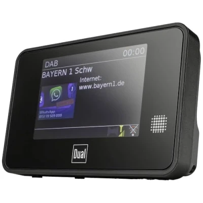 Imagen de Dual CA 1 Adaptador de Radio Inteligente con Bluetooth y Pantalla TFT Grande