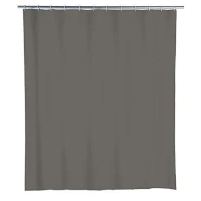Imagen de WENKO Cortina de ducha Mouse Gris wasserdicht, pflegeleicht