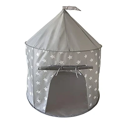 Imagen de KNORRTOYS.COM 55541 Grey White Stars Tienda de campaña, Color Gris