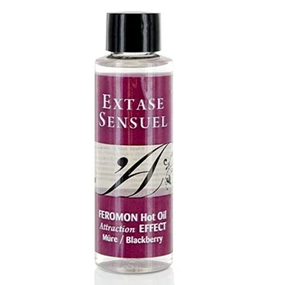 Imagen de Aceite de masaje con feromonas mora 100 ml Extase Sensual