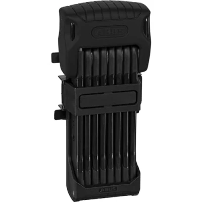 Imagen de ABUS Candado plegable Bordo Granit 6500K con soporte para SH de bicicleta cilindro XPlus alta protección contra manipulaciones Nivel seguridad 15 Longitud 120 cm, negro