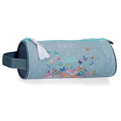 Imagen de Movom Give Yourself Time Estuche Redondo Azul 23x9x9 cms Poliéster