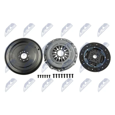 Imagen de NTY NZS FR 007 Kit de embrague con volante motor, juego tornillos, plato FORD: Focus 2, C Max, 2 Limousine