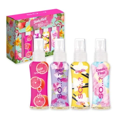 Imagen de Body Mist By So…? Womens Mini Spray Fragrance Gift Set 4x50ml
