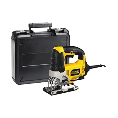 Imagen de STANLEY FATMAX Sierra de Calar 710 W, Acción Pendular, Velocidad Variable, Cambio Hojas sin Herramientas, Corte Bisel 45, Maletín Incluido, FME340K QS