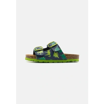 Imagen de LICO Bioline Universe DINO Unisex Sandalias planas para niños, Talla: 39, Navy/green/blue Zapatos