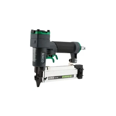 Imagen de SALKI CSK P06 Clavadora Neumática Pistola de Clavos Neumática, Grapadora para Trabajos Carpintería, Compatible con PIN 0,6 12 a 35mm Longitud