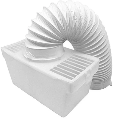 Imagen de Utiz Kit de manguera ventilación y caja condensador interno 1 m para secadora Hotpoint Creda White Knight