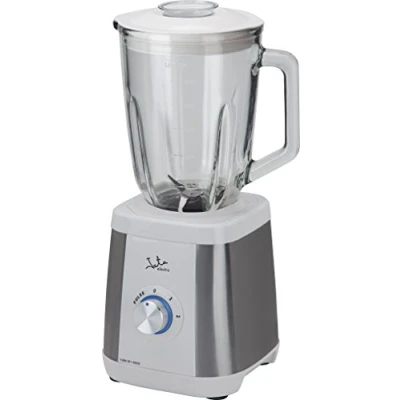 Imagen de Jata BT797 Batidora de Vaso 1300 W, Capacidad 1,5 L, Cuchilla Dentada Acero Inox, Cuerpo Inoxidable, 2 Velocidades + Pulse, Pica hielo