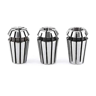 Imagen de ER11 CNC Collet, 3Pcs 1/8 pulgada (3.175mm) 4mm 6mm Collet Spring Handlet Grabado Moler Torno Herramienta