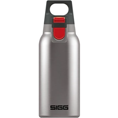 Imagen de SIGG Hot &amp; Cold ONE Brushed botella térmica (0.3 L), cantimplora aislante sin sustancias nocivas, de acero inoxidable para usar con una mano