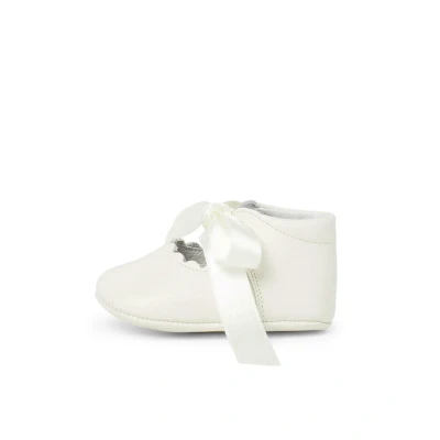 Imagen de Pisamonas Badana Mercedita BEBE Bautizo Bailarinas con hebilla para niños, Talla: 19, Beige Zapatos