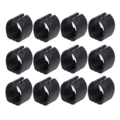 Imagen de sourcing map Breuer Silla Pie Deslizamientos de Suelo única en Forma U Cápsulas 25mm 12 Unidades
