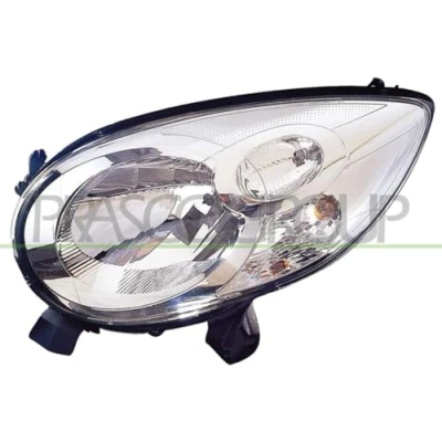 Imagen de PRASCO CI2014804 Faros izquierda H4 transparente con luz intermitente sin servomotor para reg. alcance luces CITROËN: C1 I