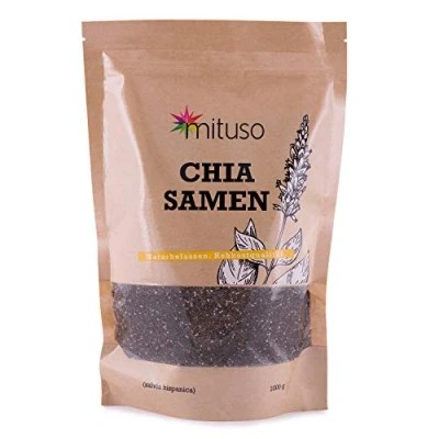 Imagen de semillas de Chia mituso, 1 paquete (1 x 1000g)