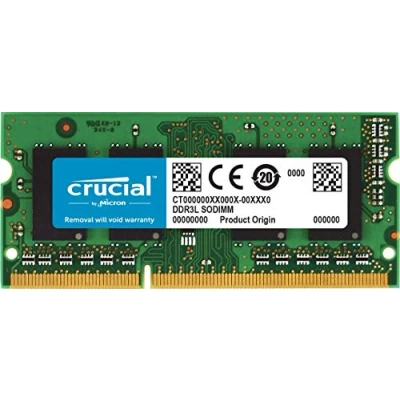 Imagen de Crucial CT8G3S186DM Memoria para Mac de 8 GB (DDR3/DDR3L, 1866 MT/s, PC3 14900, SODIMM, 240 Pines)