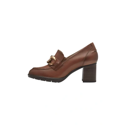 Imagen de Tamaris Comfort Trotteur Zapatos de plataforma, Mujer, Talla: 40, Cognac