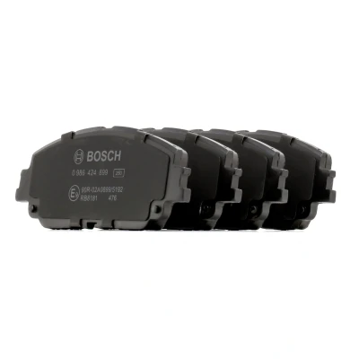 Imagen de BOSCH 0 986 424 899 Juego de pastillas freno Low Metallic Chapa antichirridos, con instrucciones montaje TOYOTA: RAV4 V, LEXUS: ES VII