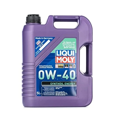 Imagen de Liqui Moly Synthoil Energy 0W 40 5L Aceite de motor 9515 VOLKSWAGEN: Golf 5, 7, Polo IV Hatchback, AUDI: A3 A4 B6 Berlina