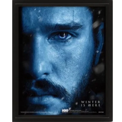 Imagen de Pyramid International Game Of Thrones Figura de Vinilo Poster 3D Jon Snow Vs. Night King