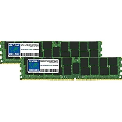 Imagen de 32GB (2 x 16GB) DDR4 2400MHz PC4 19200 288 PIN ECC REGISTRADO DIMM (RDIMM) Memoria RAM Kit para SERVIDORES/Estaciones DE Trabajo/Placas Base (4 Rank CHIPKILL)