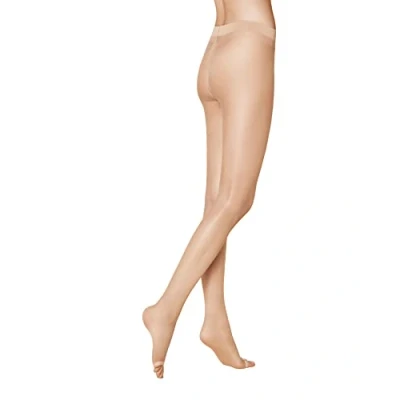 Imagen de KUNERT Fresh up 10 Toeless Medias, DEN, Beige (Teint 3520), 36/37 (Talla del Fabricante: 36/38) para Mujer