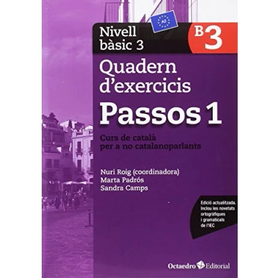 Imagen de Passos 1. Quadern d&#039;exercicis. Nivell Bàsic 3: Bàsic. Curs de català per a no catalanoparlants