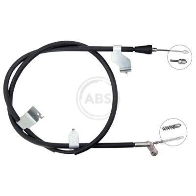 Imagen de A.B.S. K19872 Cable de Freno Mano 1835 Discos NISSAN: Qashqai / Qashqai+2 I