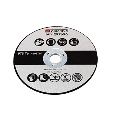 Imagen de Disco de corte Parkside repuesto para amoladora angular PWSA 12 Li A1 LIDL IAN 297696