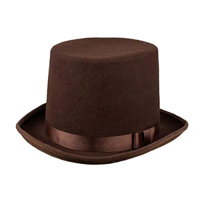 Imagen de Boland sombrero Byron, de fieltro, accesorio disfraz para carnaval, Halloween, fiesta temática o JGA