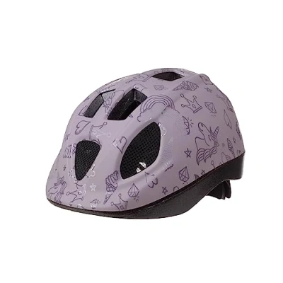 Imagen de Polisport Kids Helmet Fantasy (XS = 46/53) Casco, Unisex Youth, Blanco