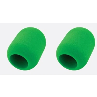 Imagen de cyclingcolors 2X Filtro antipop Compatible con Blue Yeti microfono Micro Espuma antiviento, Verde