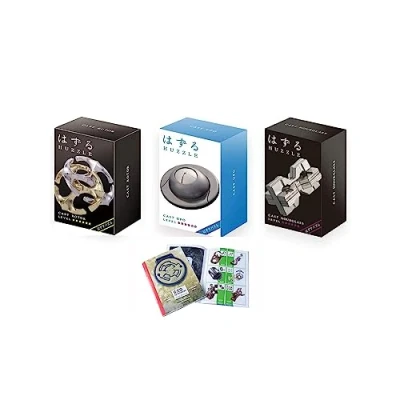 Imagen de Cast Huzzle Puzzle (10 rotores, OVNI, Hourglass SG 4 6 + folleto de producto Huzzle, n.º 10)