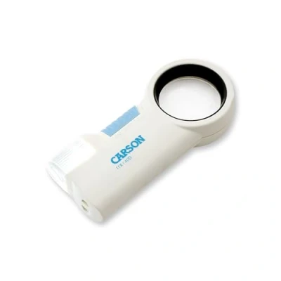 Imagen de Carson MagniFlash™ de la Serie Pro, Lupa 11x con Lente Asférica, Luz LED y Linterna