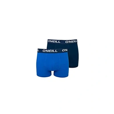 Imagen de O’Neill Basic Calzoncillos tipo bóxer deportivos para hombre, cualquier ocasión (juego de 2 unidades) Cobalt Marine (4749). XL