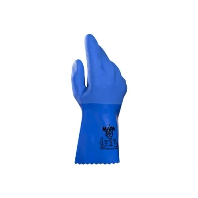Imagen de MAPAÑOL Guantes profesionales de bomba Telblue talla 8 Azul (Paquete 2)