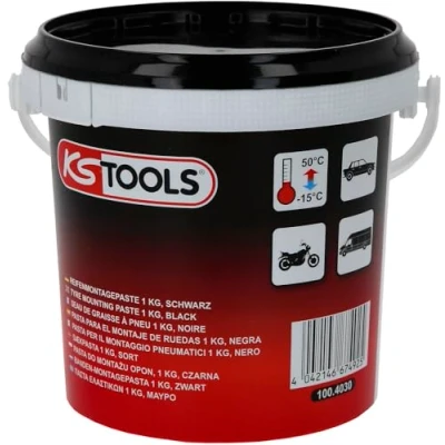 Imagen de KS Tools 100.4030 balde de grasa para neumáticos negro 1 kg