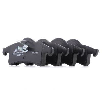 Imagen de VALEO 302504 Juego de pastillas freno Eje trasero excl. contacto avisador desgaste Chapa antichirridos JEEP: GRAND CHEROKEE 2