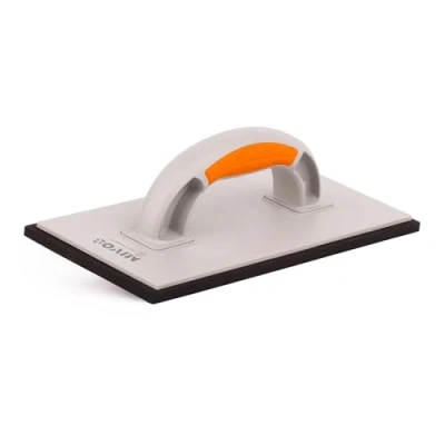 Imagen de Mivos Rallador de plástico para juntas, 280 x 140 mm, azulejos/tablas juntas con 8 revestimiento caucho celular, color negro
